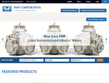 Tablet Screenshot of pmp-corp.com